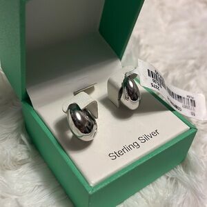 Rachel Zoe sterling silver earrings, new
